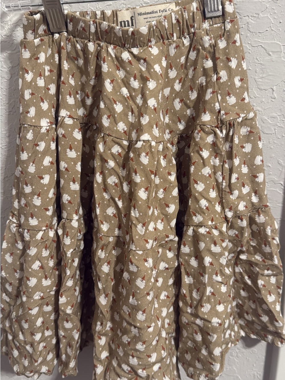Santa Skirt 2-3T